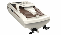 Amewi Caprice Yacht Rc Motorboot Rtr 380 Mm (26102) 2