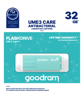Goodram Ume3 Usb-stick 32 Gb Usb Typ-a 3.0 Trkis (ume3 1