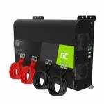 Green Cell - KFZ Spannungswandler Power Inverter PRO 12V > 230V 2000W/4000W