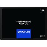 Goodram - Goodram CX400 SSDPR-CX400-02T-G2 Internes Solid State Drive 2.5 2,05 TB Serial ATA III 3D NAND (SSDPR-CX400-02T-G2)