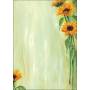 Sigel - Sigel Design Paper Sunflower - Motiv-Papier - A4 (210 x 297 mm) - 90 g/m2 - 25 Blatt (DP694)