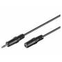 Microconnect - - Audiokabel - Stereo Mini-Klinkenstecker mnnlich zu Stereo Mini-Klinkenstecker weiblich - 2 m