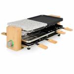 Princess - 162955 Pure 8 Raclette-Grill bambus