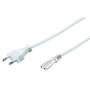 Microconnect - Power Cord Notebook - Stromkabel - 1.5 m - wei