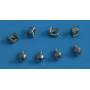 Allnet - ALLNET ALL-YF0021.005-100-PACK Screw 17mm 4pc(s)