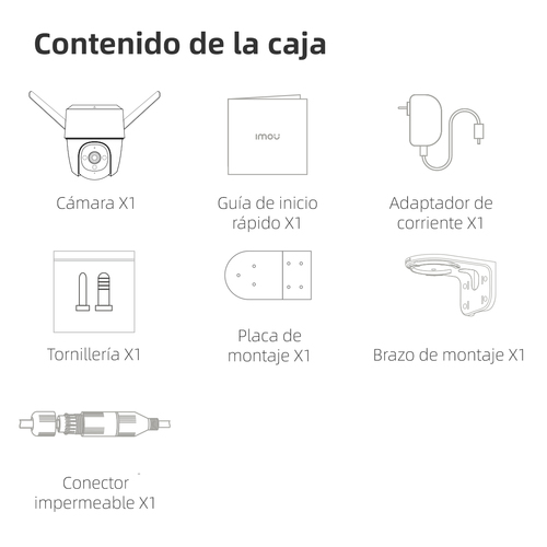 Imou - Caméra IP extérieure Wifi 2MP IPC-S22FP-0360B-imou - Caméra de  surveillance - LDLC