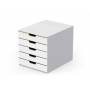 Durable - DURABLE Schubladenbox VARICOLOR 5 Fcher MIX mehrfbg