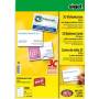 Sigel - Sigel - Mikroperforierte Visitenkarten - hochwei - 85 x 55 mm - 225 g/m2 - 100 Karte(n) (10 Bogen x 10) - (LP798)