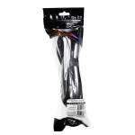 Cablemod - Pro ModMesh 12VHPWR auf 3x PCI-e Kabel - 45cm, schwarz/wei (CM-PCAB-16P3-N45KKW-5PK-R)