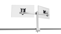 Durable Monitorhalterung Fr 2 Monitore Tischklemme Sil 13