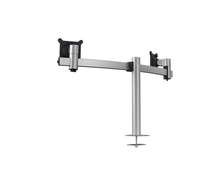 Durable Monitorhalterung Fr 2 Monitore Tischdurchf Sil 1