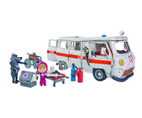 Masha E Orso - Playset Ambulanza Con Masha E Due L