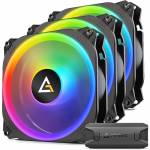 Antec - Prizm X 120 ARGB 3+C Computergehuse Air cooler 12 cm Schwarz 3 Stck(e) (0-761345-99938-0)